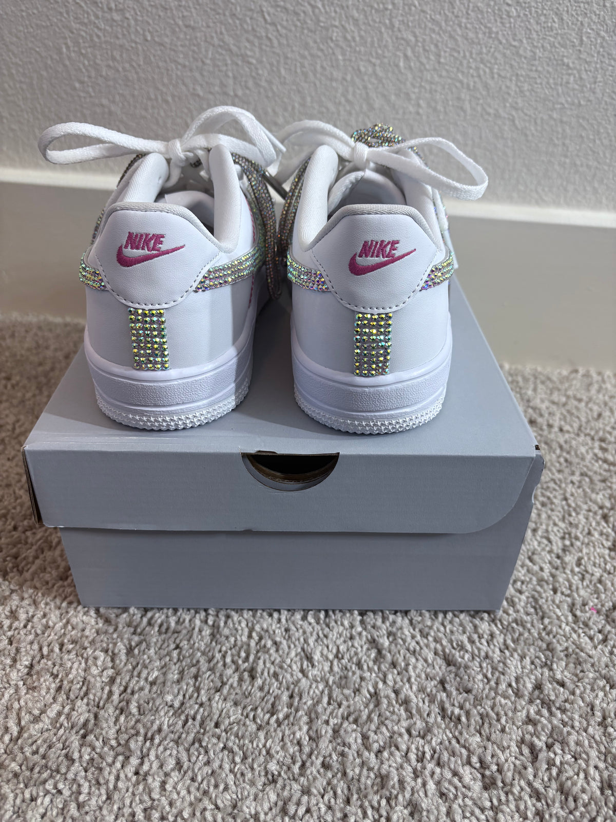 Custom Bling Nike Air Force 1’s