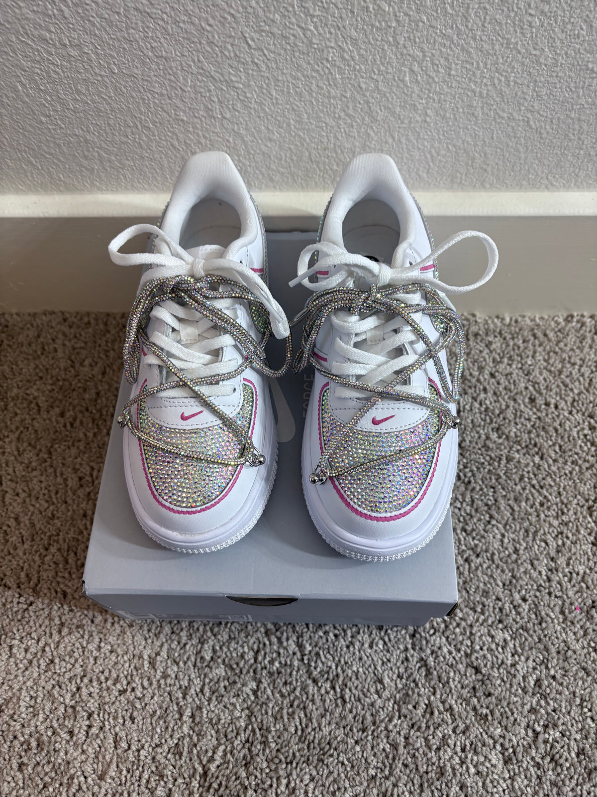 Custom Bling Nike Air Force 1’s